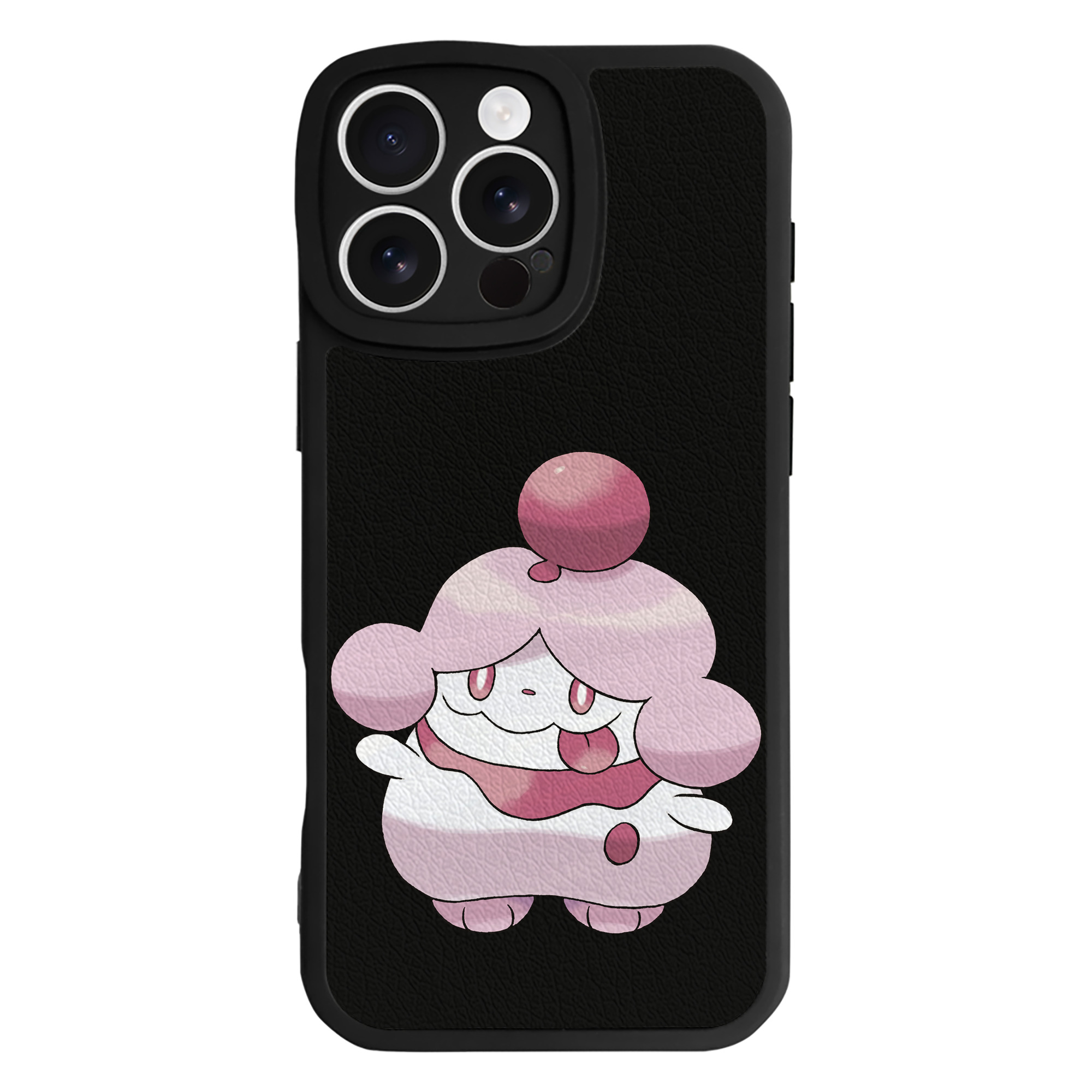 （画像用） ポケットモンスター Pokémon 【iPhone 16シリーズ対応】シリコンスマホケース（レザー調） 材質：シリコン